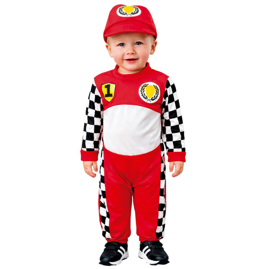 Baby Chequered Formula 1 Driver Costume
