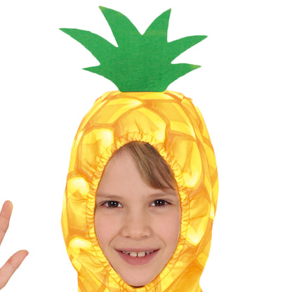 Kids Yellow Pineapple Costume