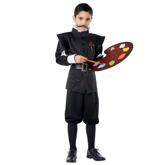 Boys Black Velázquez Painter Costume