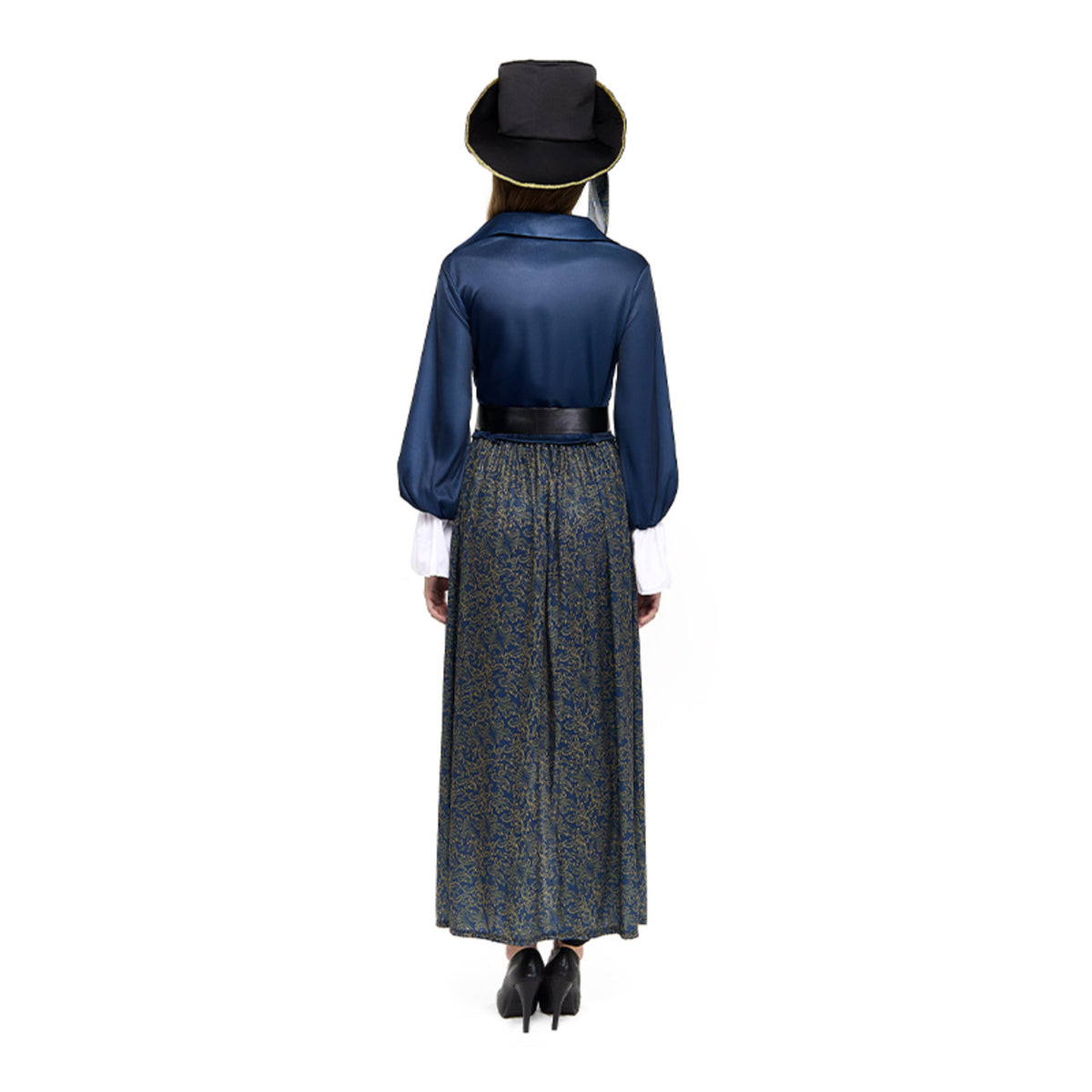 Womens Indigo Pirate Costume