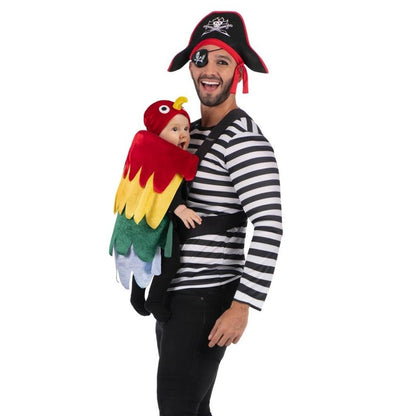 Adult Pirate Costume with Parrot