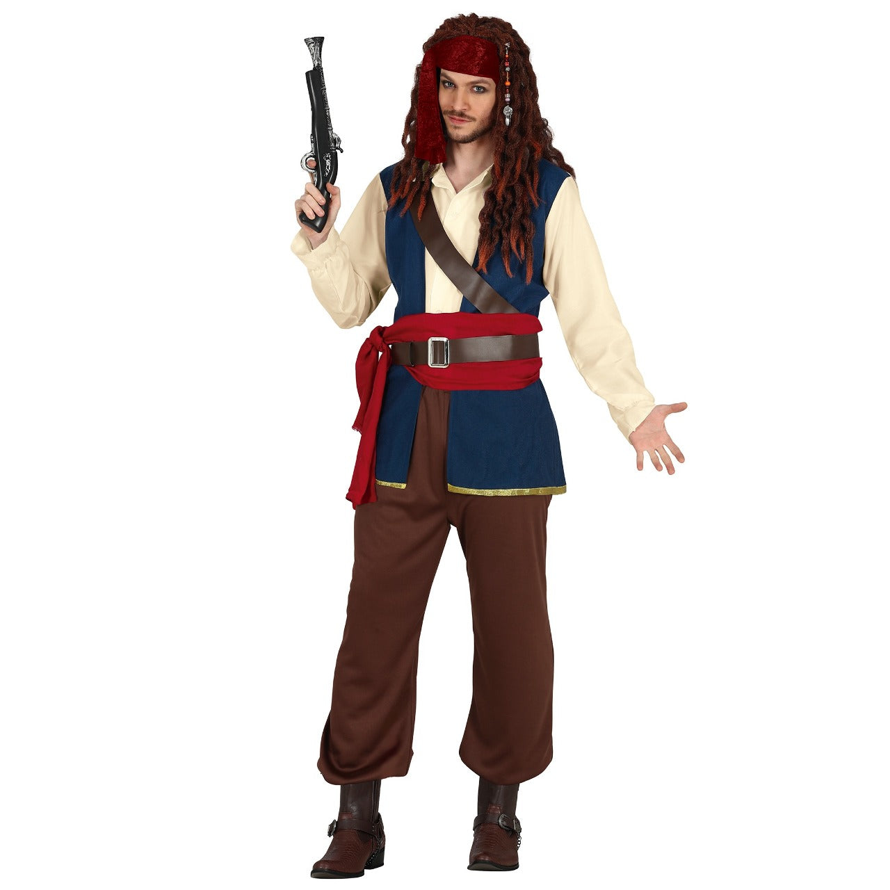 Mens Sparrow Pirate Costume