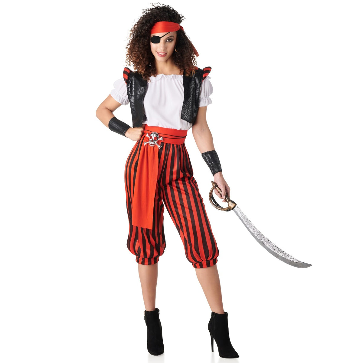 Womens One Eyed Pirate Costume