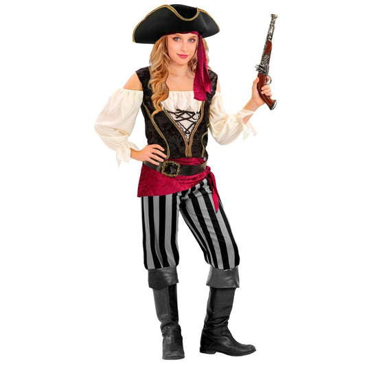 Girls Pirate Costume with Sash