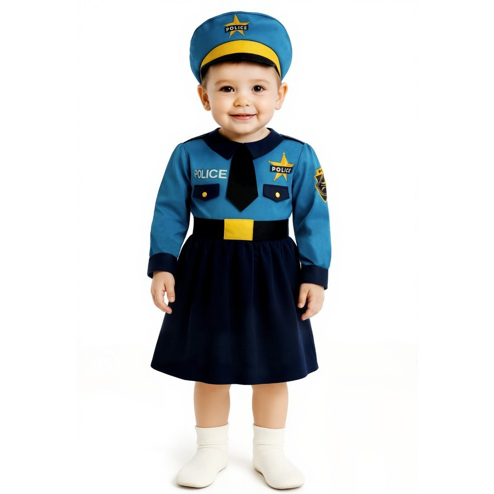 Baby Police Dress Costume