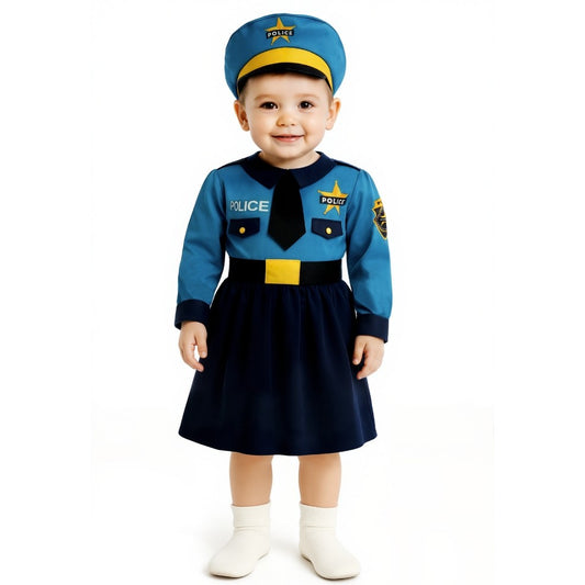Baby Police Dress Costume
