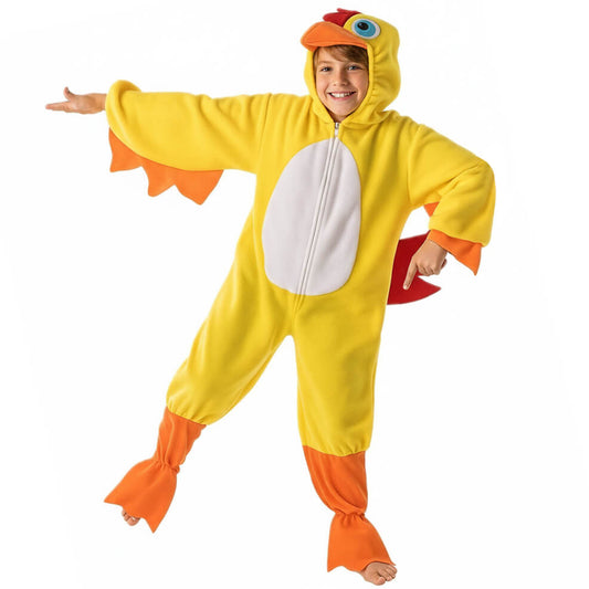 Kids Yellow Chicken Costume