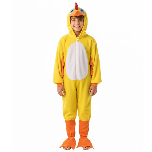 Kids Yellow Chicken Costume