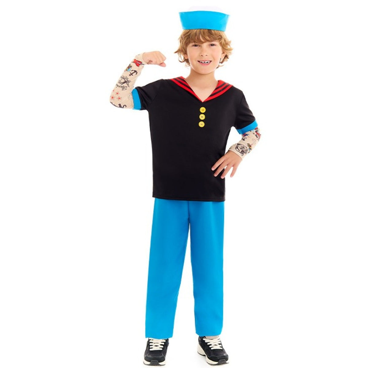 Boys Strong Popeye Costume