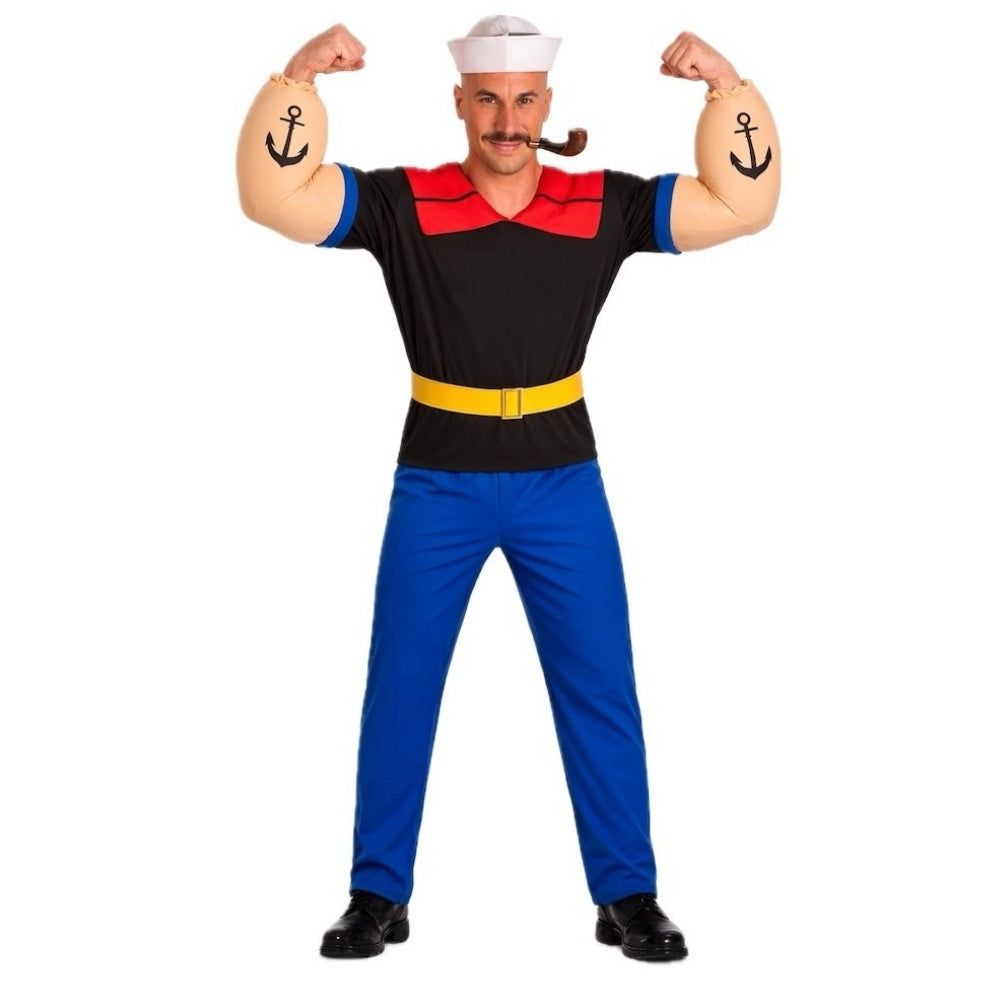 Mens Strong Popeye Costume