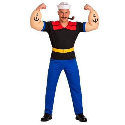 Mens Strong Popeye Costume