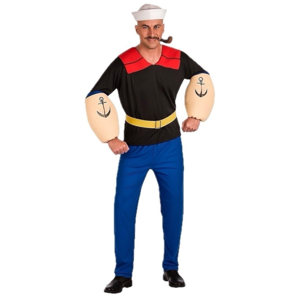 Mens Strong Popeye Costume