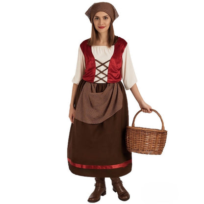 Womens Brown Innkeeper Costume