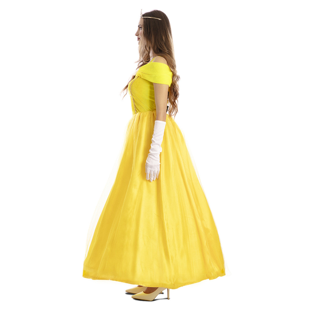 Womens Yellow Princess Costume