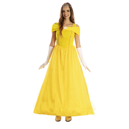 Womens Yellow Princess Costume