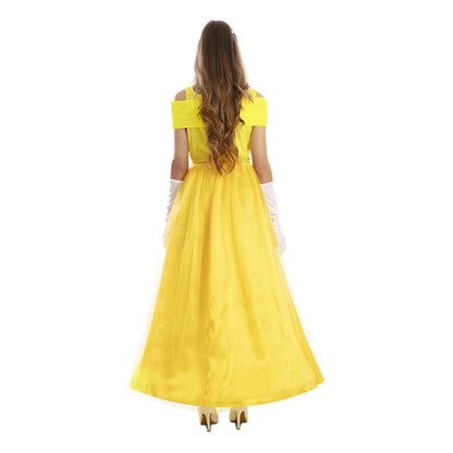 Womens Yellow Princess Costume
