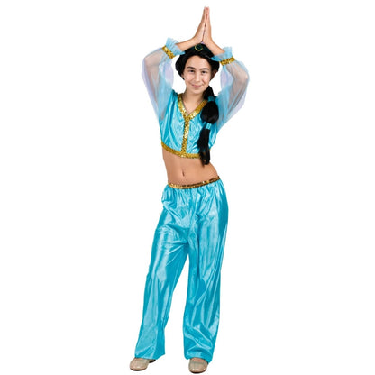 Girls Arabian Princess Jasmine Costume