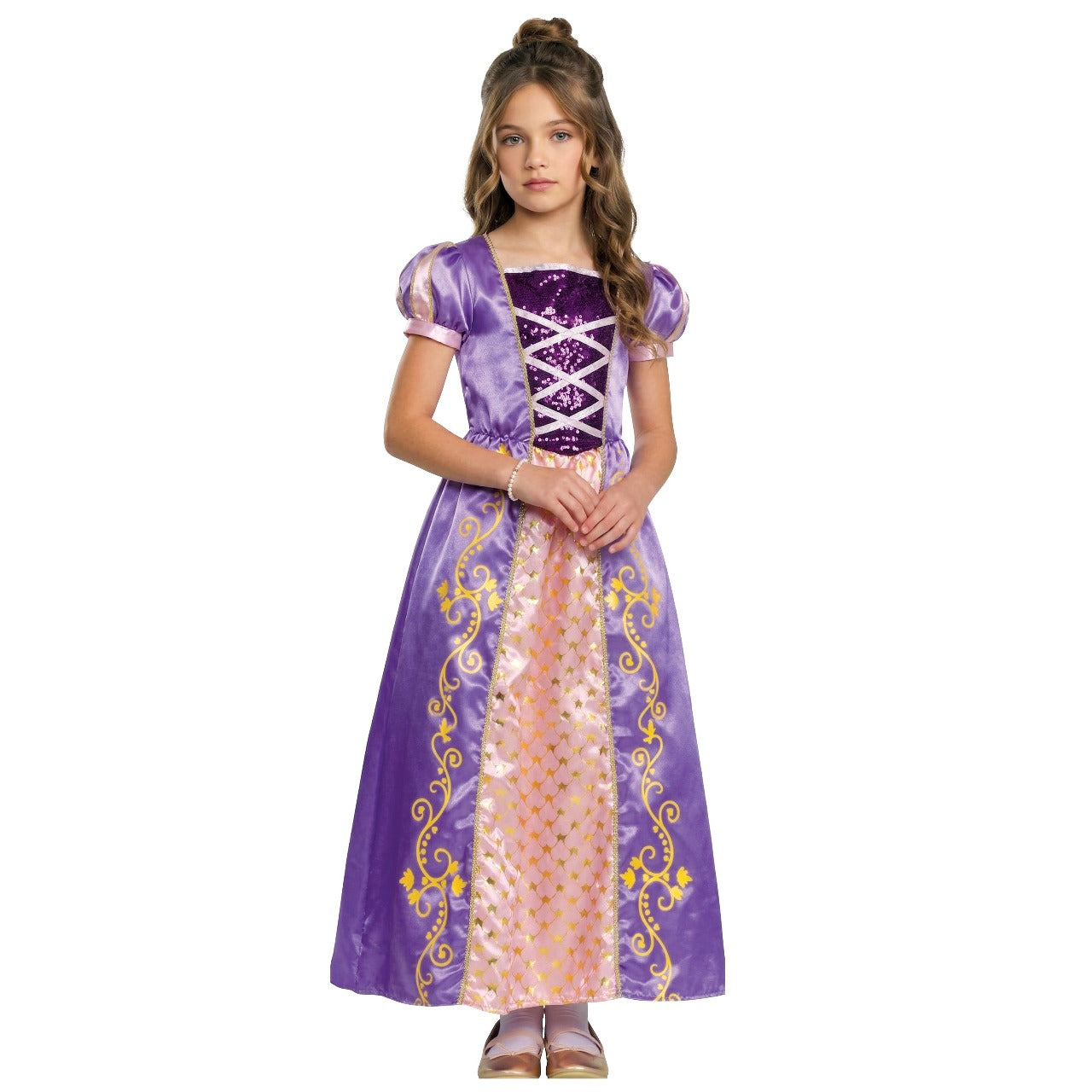 Girls Tangled Princess Costume