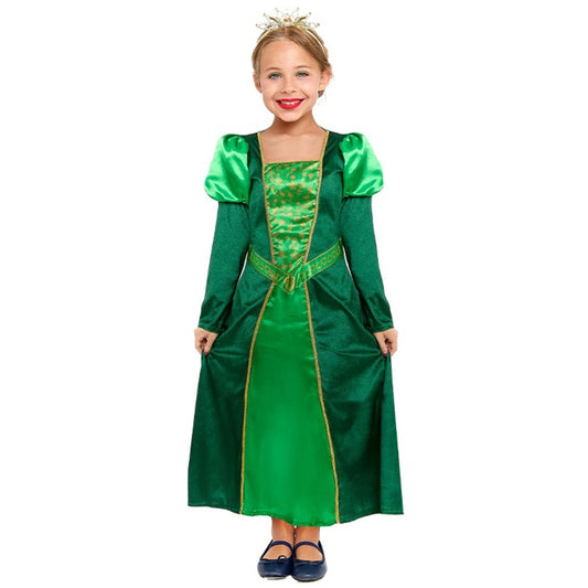 Girls Princess Fiona Costume