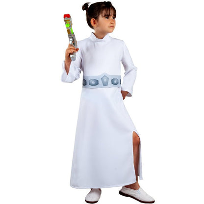 Girls Eco Princess Leia Costume