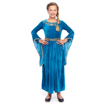 Girls Medieval Sun Princess Costume