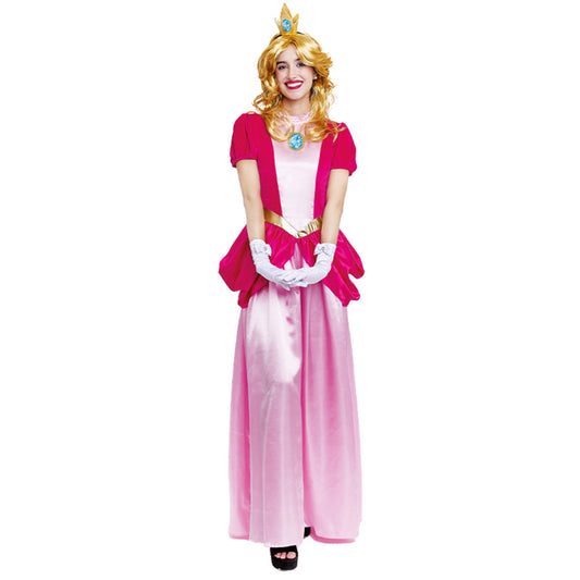 Womens Pink Princess Peach Costume