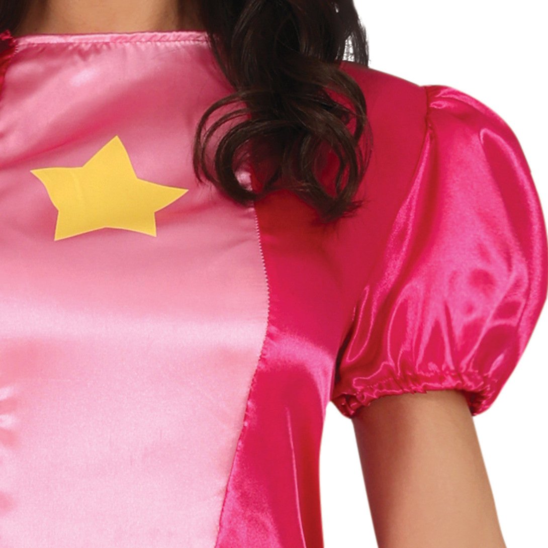 Womens Princess Peach Star Costume