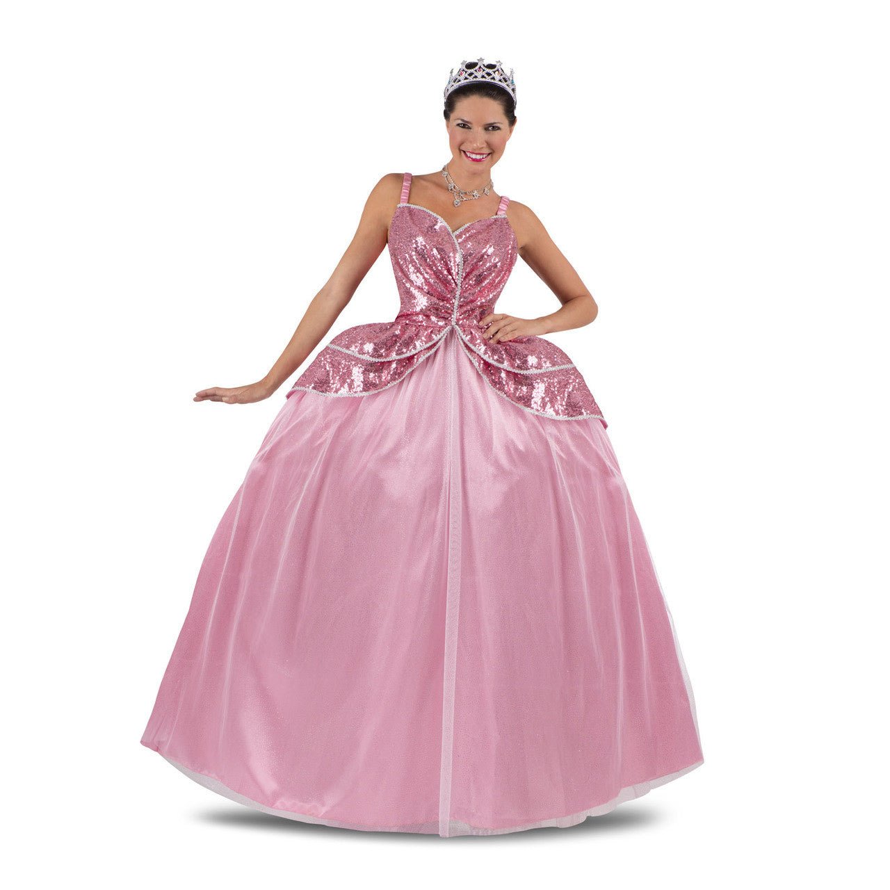 Womens Deluxe Glinda Princess Costume