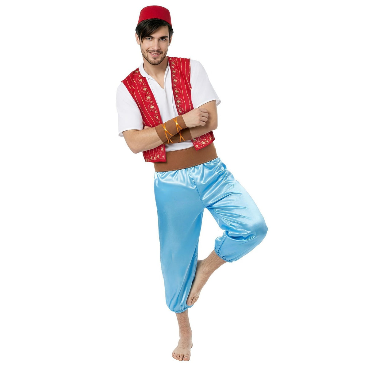 Mens Oriental Aladdin Prince Costume
