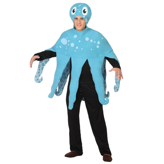 Adult Blue Octopus Tentacles Costume