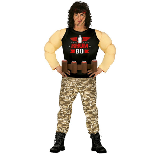 Mens Rambo Beer Costume