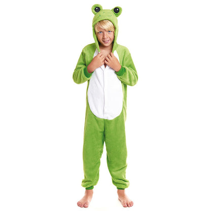 Kids Frog Hooded Costume