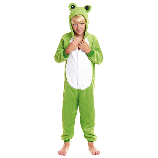 Kids Frog Hooded Costume