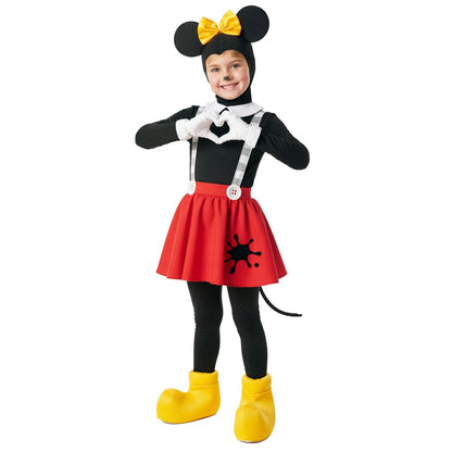 Girls Fun Little Mouse Bow tie Costume