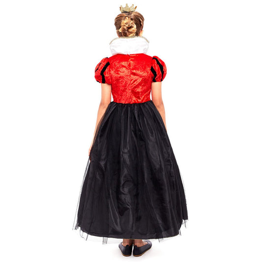 Girls Glamorous Queen of Hearts Costume