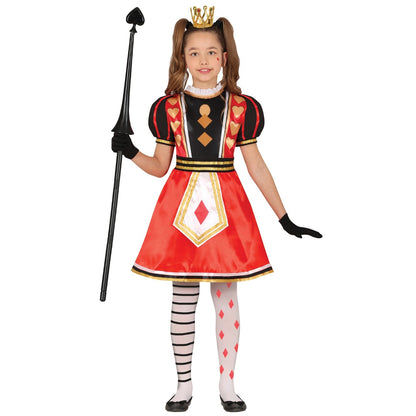 Girls Royal Queen of Hearts Costume
