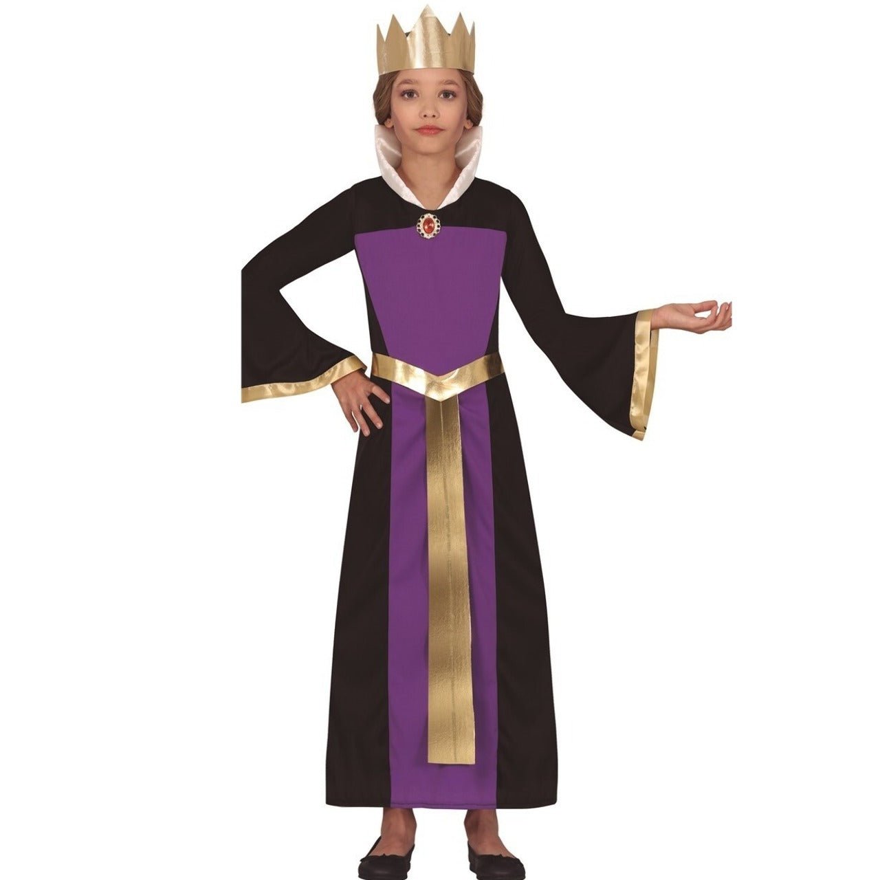 Girls Evil Stepmother Queen Costume