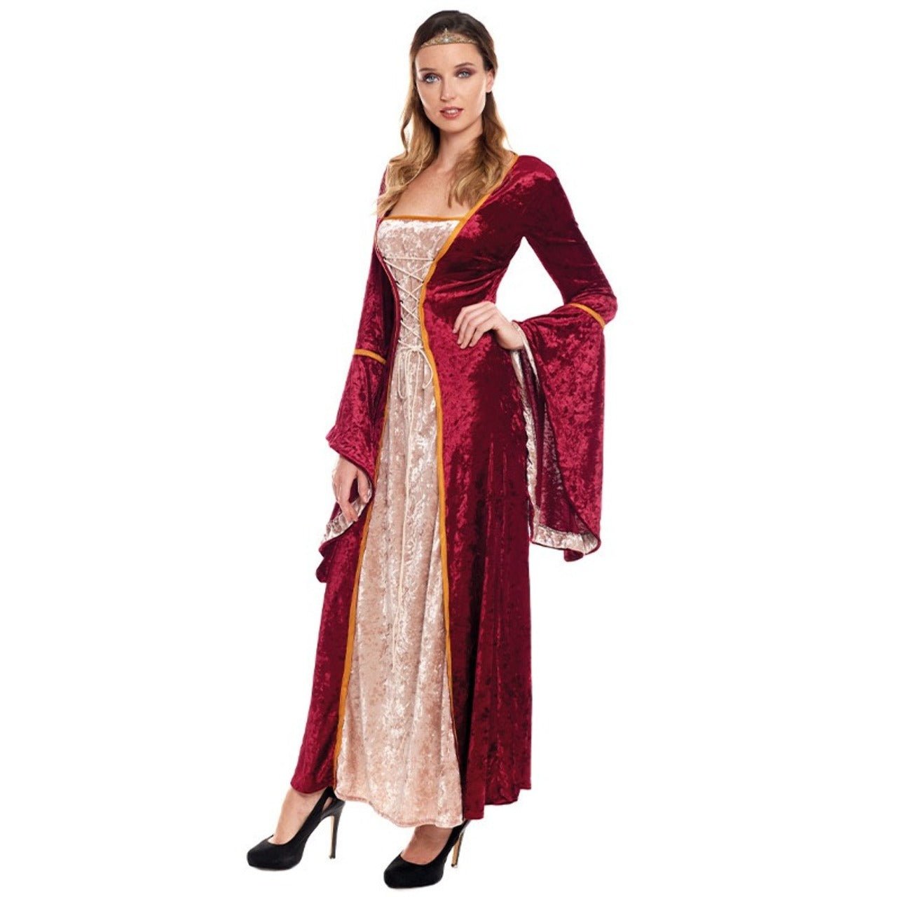 Womens Clarisa Medieval Queen Costume