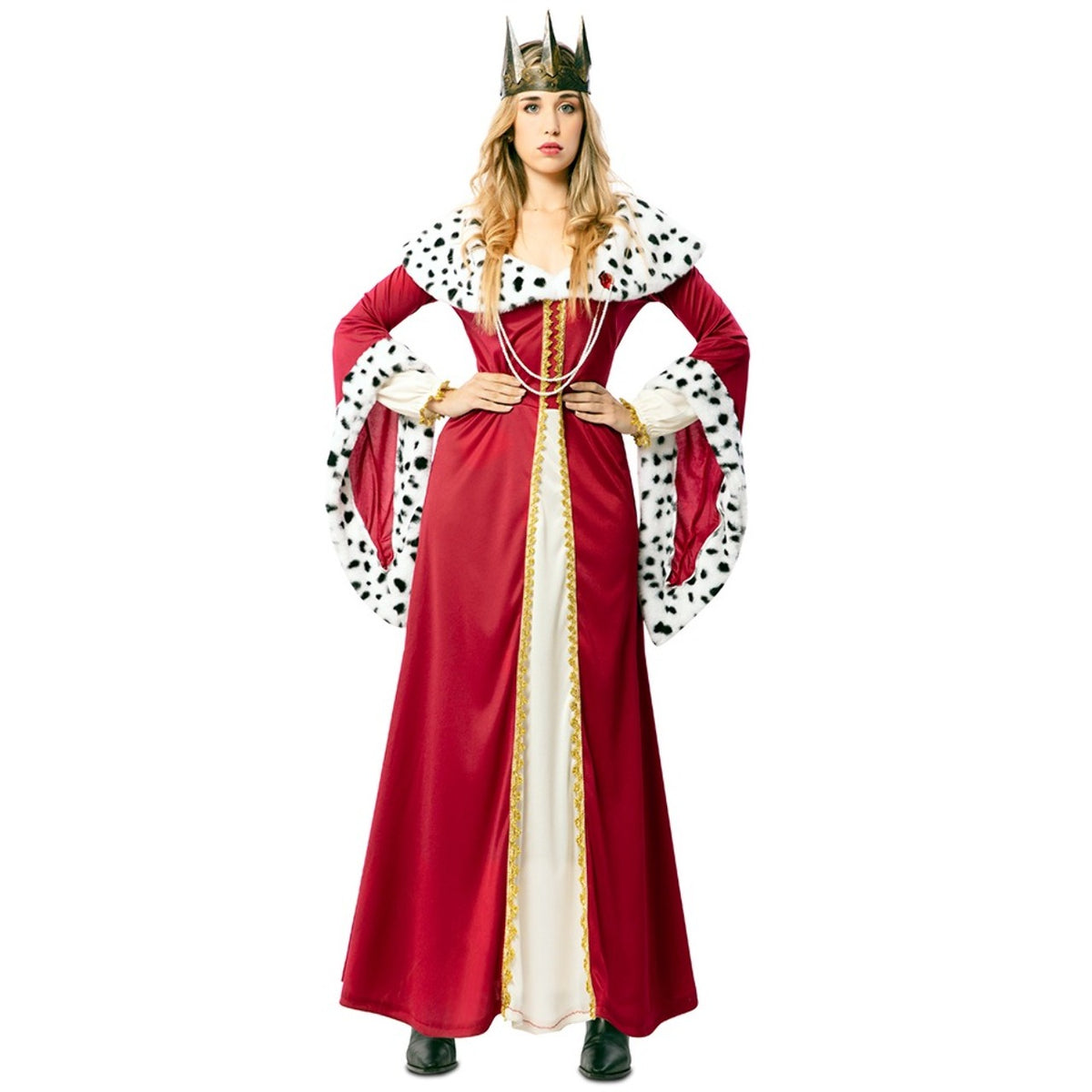 Womens Deluxe Medieval Queen Costume