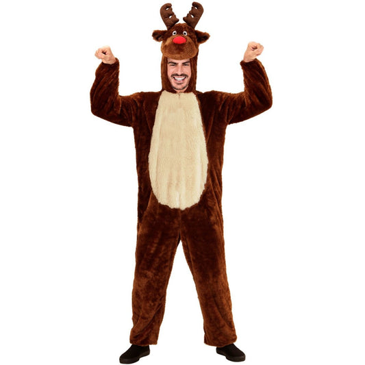 Adult Plush Reindeer Costume