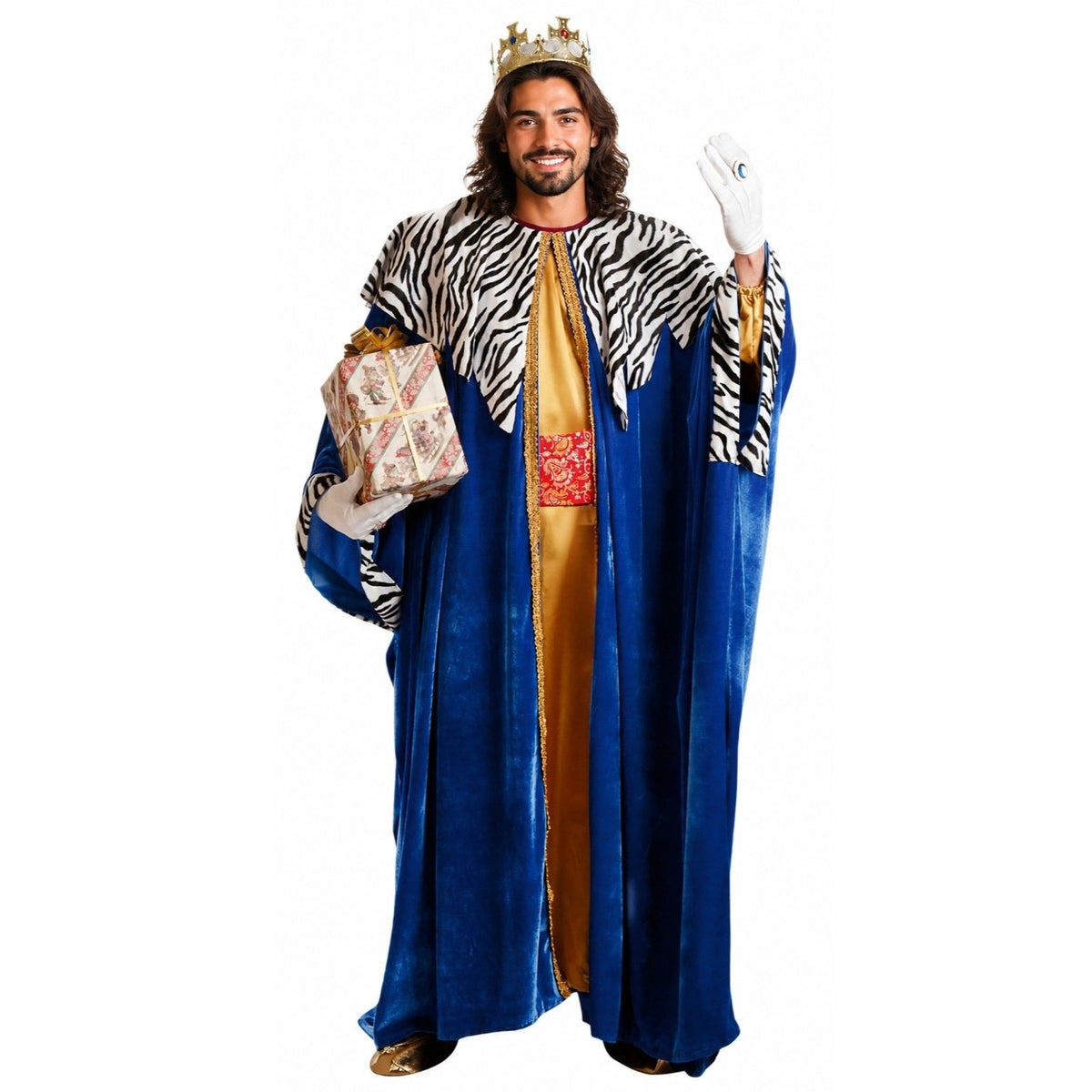 Adult Melchior Wise Man Zebra Costume