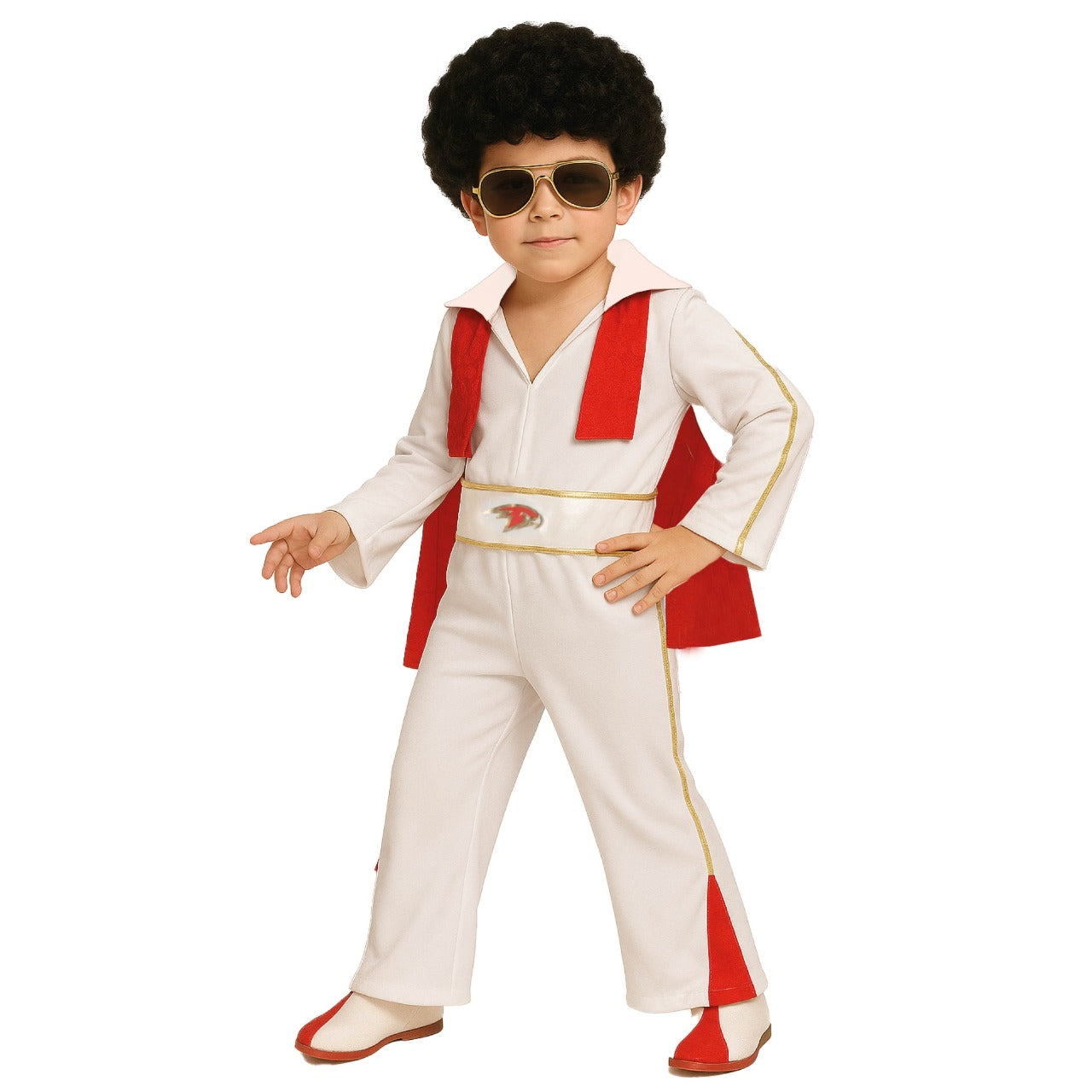 Boys Rock King Cape Costume