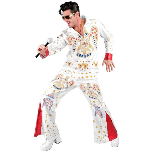 Mens Deluxe King of Rock Costume
