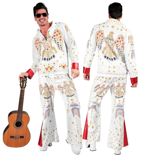 Mens Deluxe King of Rock Costume