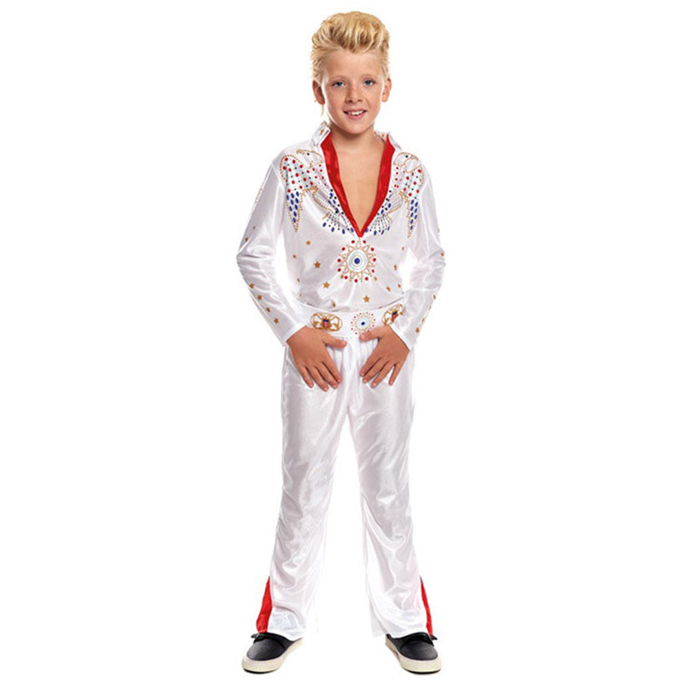 Boys Eco Rock King Costume