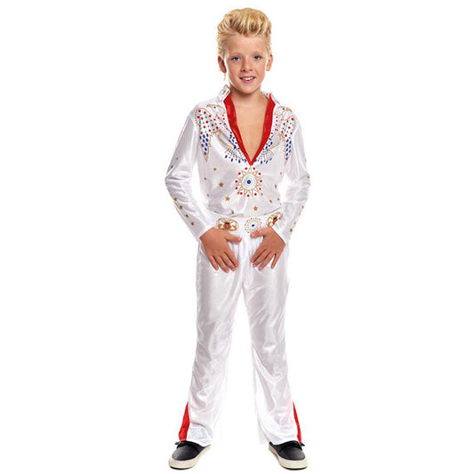 Boys Eco Rock King Costume