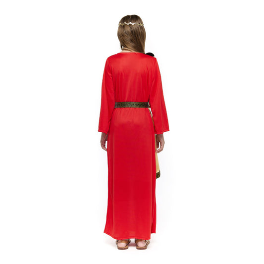 Womens Elegant Red Roman Costume