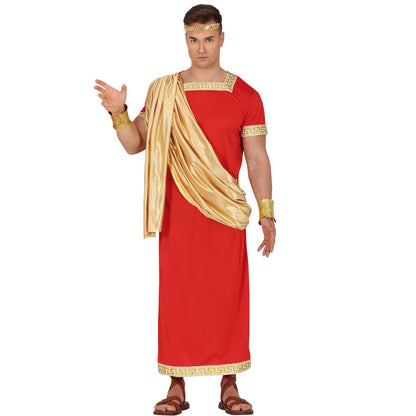 Mens Red Roman Costume