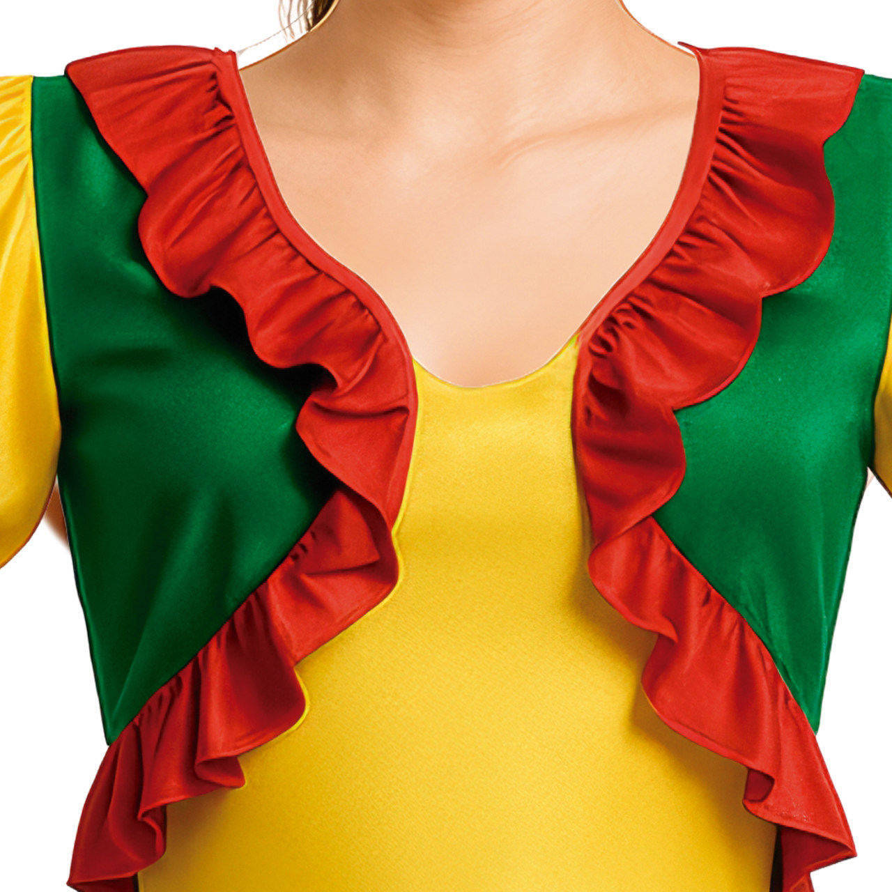 Womens Cuban Rumba Dancer Costume