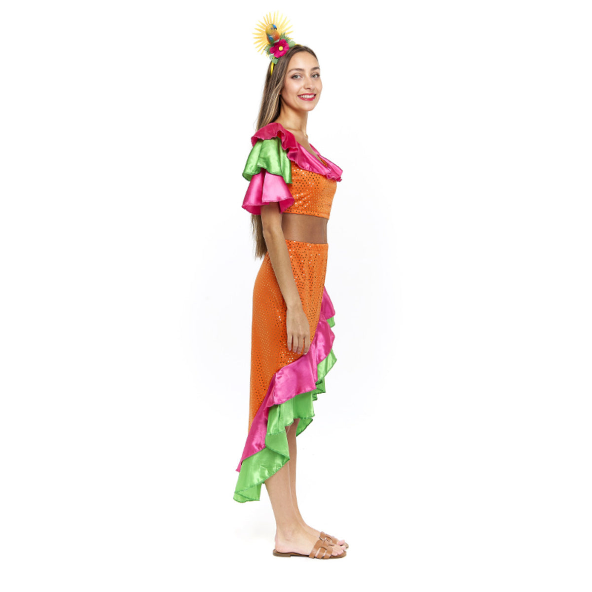 Womens Samba Rumbera Costume